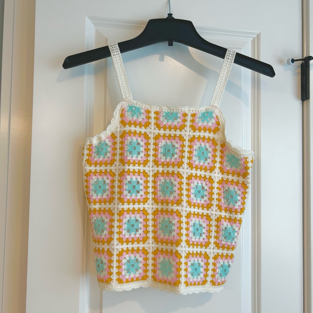 Crocheted Girls Top NWT